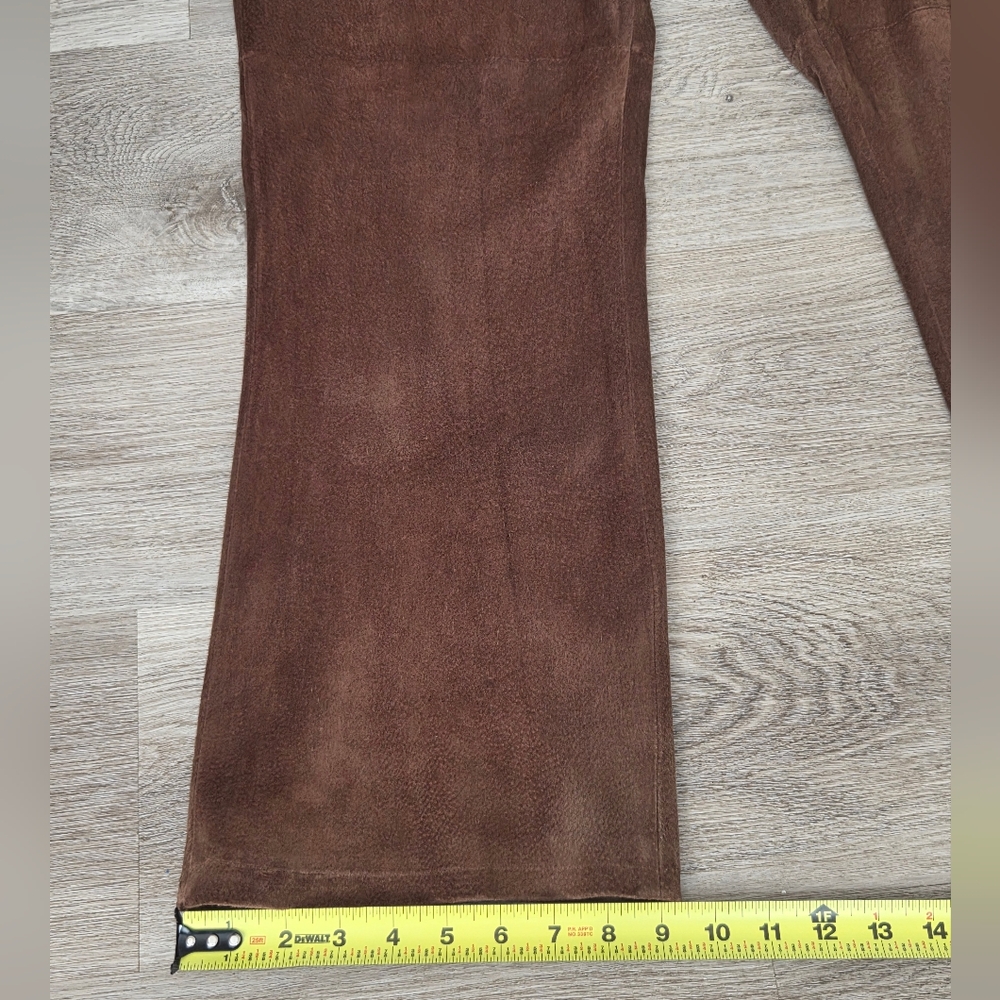 Lauren Ralph Lauren Women's Pants 100% Leather, Size 16, Vtg. - Picture 8 of 12